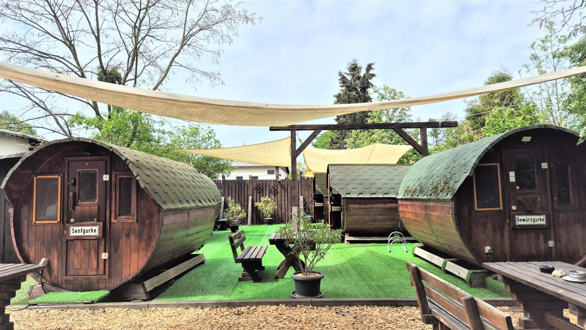 Mini Hotel Uebernachten Im Gurkenfass Lübbenau Exteriér fotografie