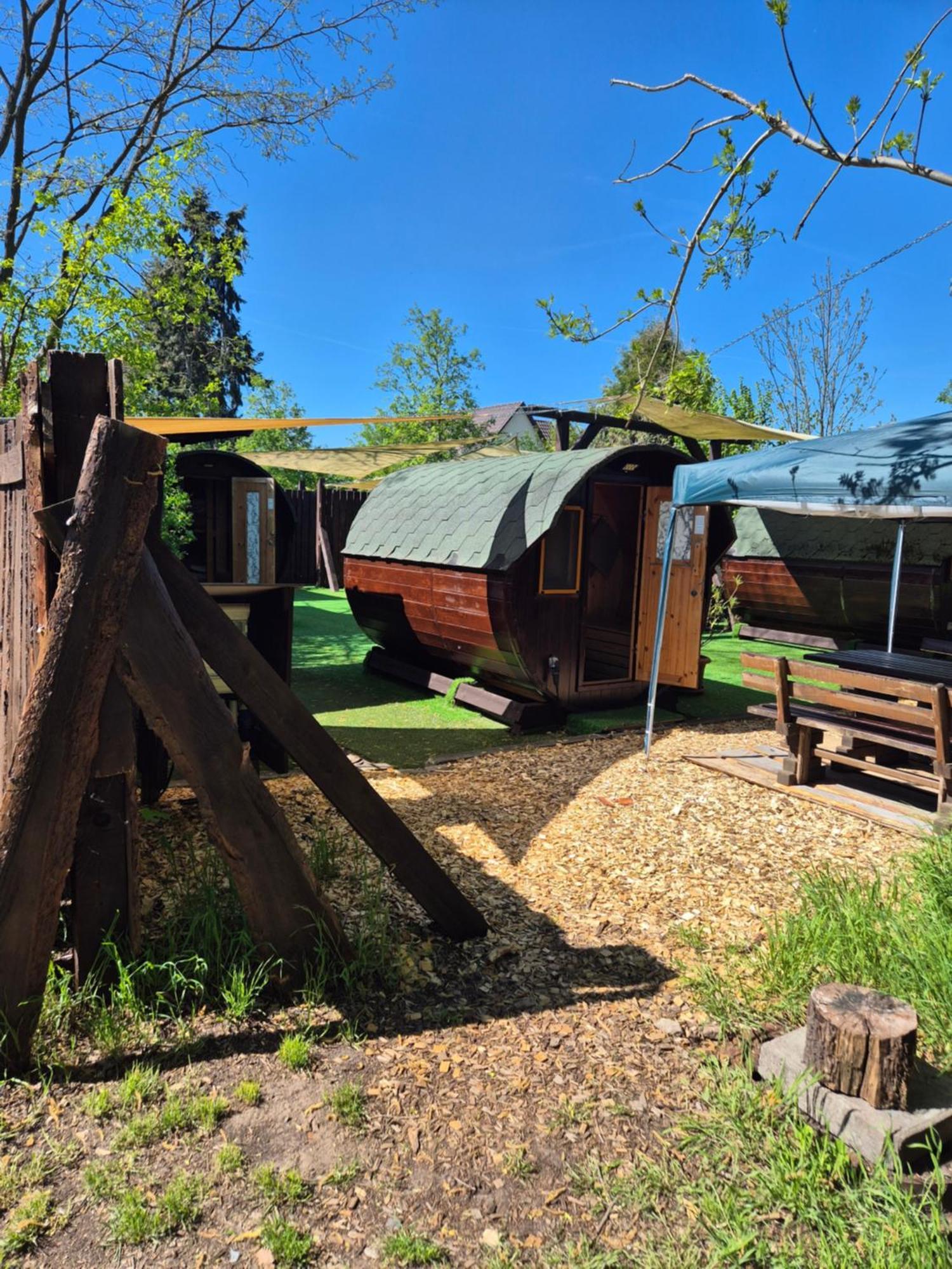 Mini Hotel Uebernachten Im Gurkenfass Lübbenau Exteriér fotografie